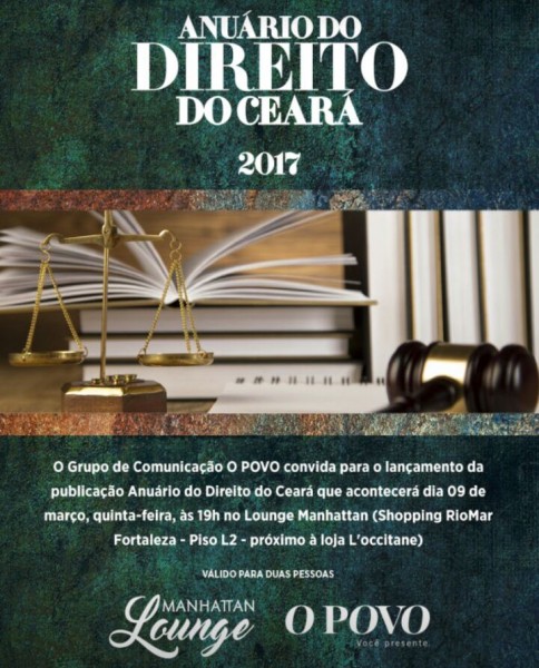 ANUÁRIO DO DIREITO DO CEARÁ 2017